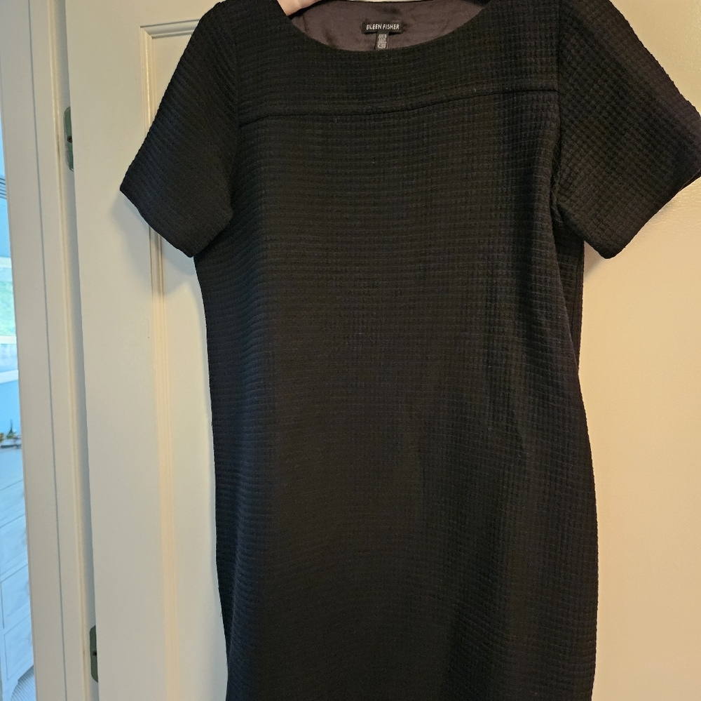 Eileen Fisher Jewel Neck Dress